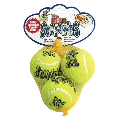KONG Squeakair tennisboll 4 cm