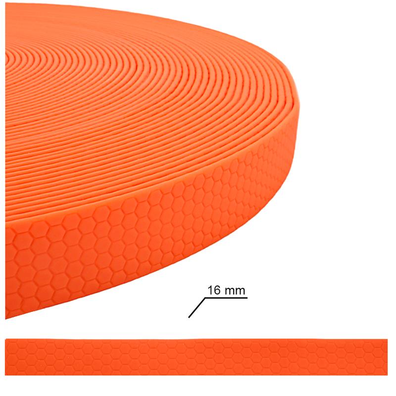 Spårlina i PVC Hexa 16 mm 5-15 m - 15 m