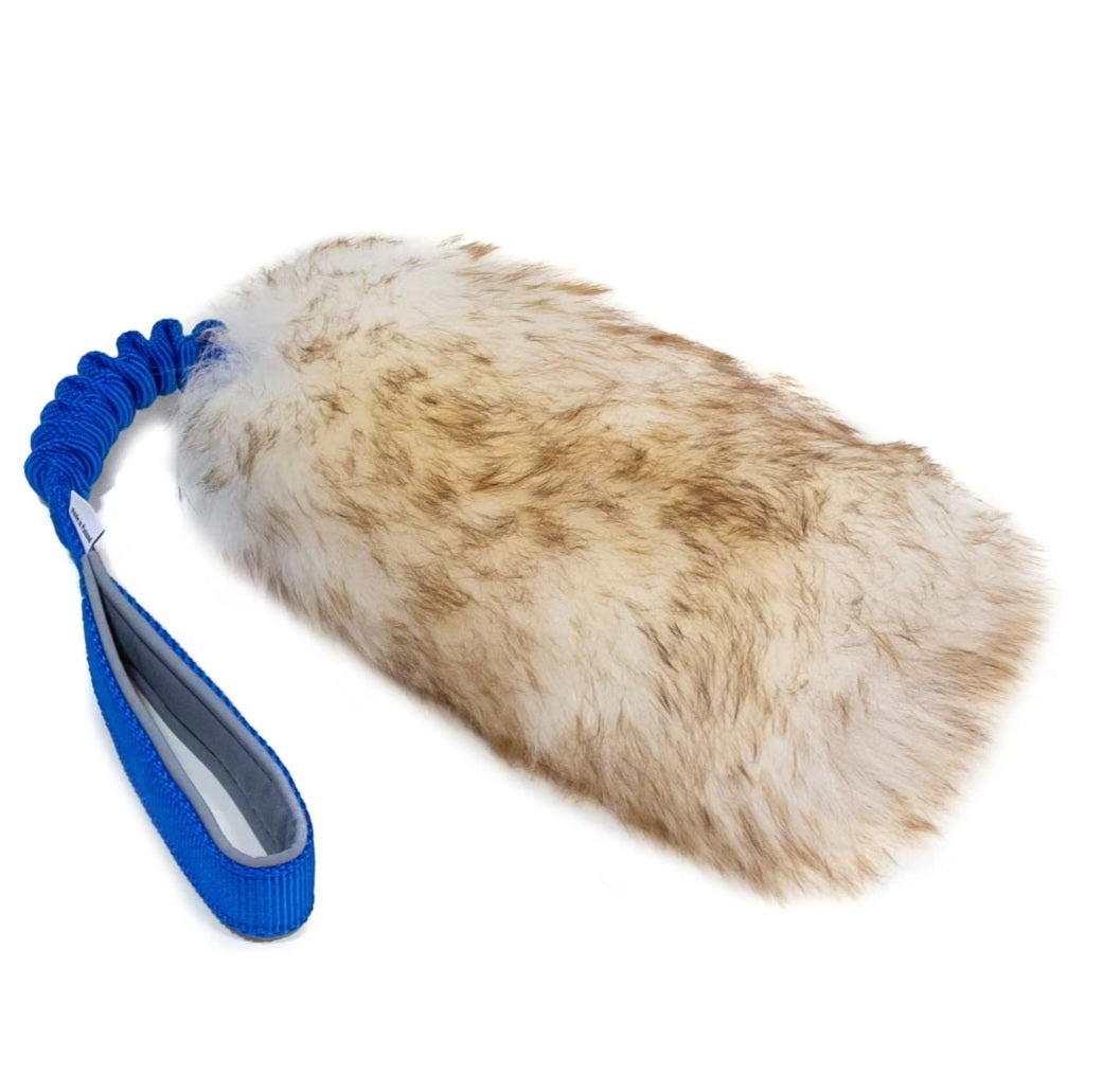 Kampleksak i mufflon fårpäls m expander